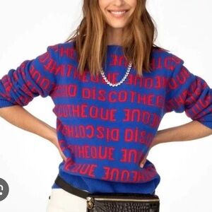 Clare V Discoteque Sweater Size S